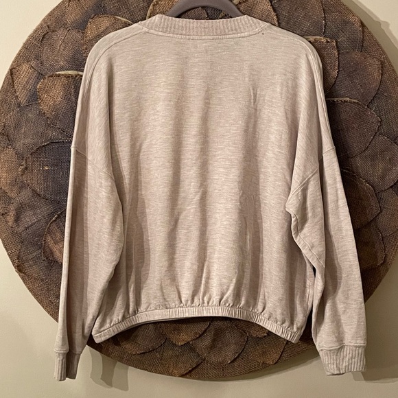 Splendid Eco Dream Slub Bubble Pullover - Picture 4 of 4